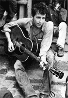Young Bob Dylan circa 1962