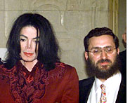 Rabbi Shmuley and MJ