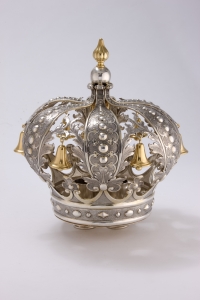 Silver Torah Crown
