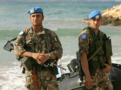 Italian UNIFIL Peace-Keepers