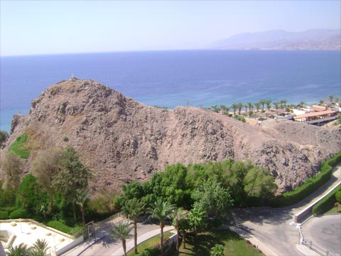 The view of Taba from my room