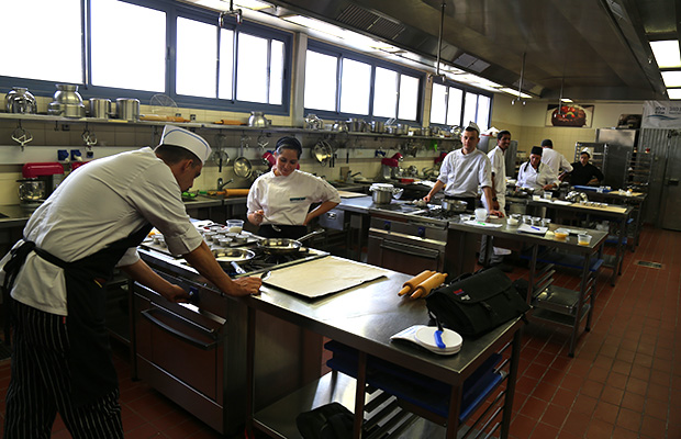 State-of-the-art culinary facilities at BGU's campus in Eilat
