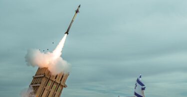 Israeli firm Rafael and the Israeli Ministry of Defense conduct Iron Dome tests in March 2025. (Ministry of Defense)