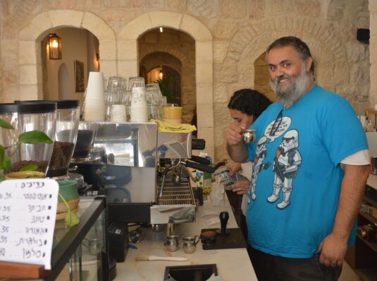 Yoel Ben David at Café Ba Simta