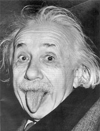Silly Albert Einstein!