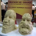 Obama and McCain in Hummus